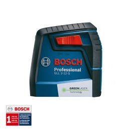 Nivel Láser verdes Bosch GLL 2-12 G alcance 12m con soporte – Ferretería la  Libra
