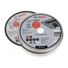 SET DE 10 DISCOS ABRASIVOS STANDARD INOX BOSCH 2608603254