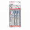 HOJA P/CALADORA  5 PZS PARA METAL BOSCH 2608668145